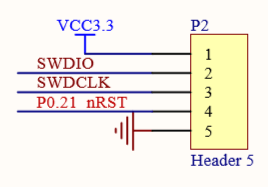 SWD Debug Header