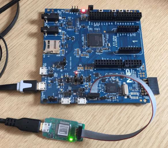 Debugging with SEGGER J-Link EDU Mini