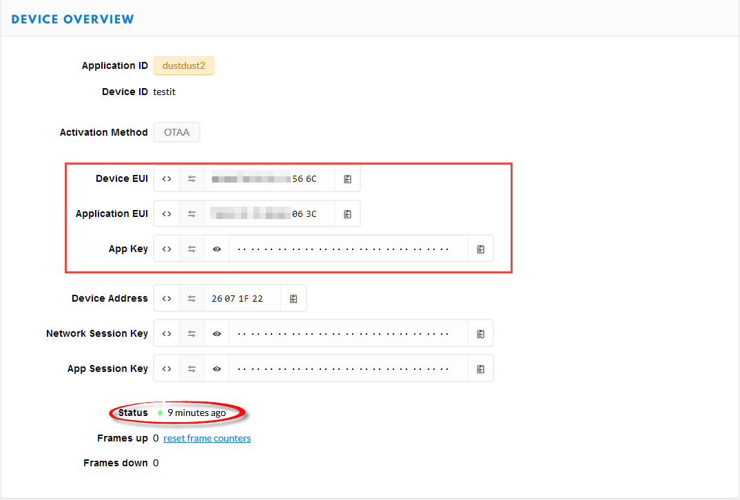Spoofed TheThingsNetwork Device