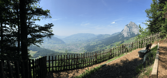 View from the Chänzeli