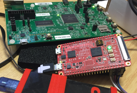 i.MX RT1052 with the i.MX RT1020-EVK