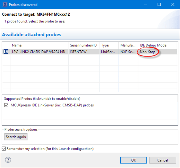 LinkServer Non-Stop Mode