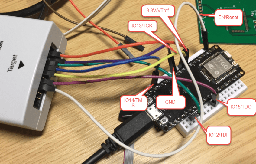 JTAG Signals to ESP32