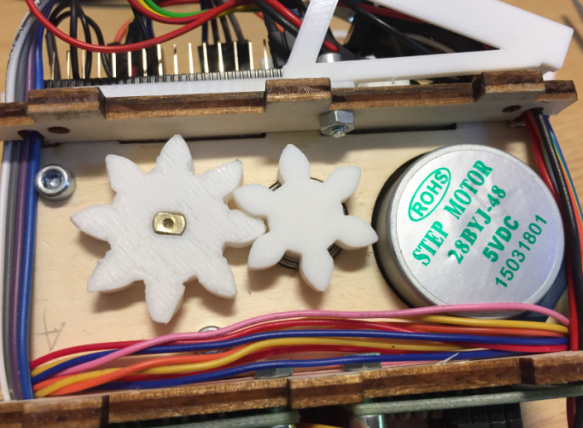 Lower Side with Inner Shaft and Bearing