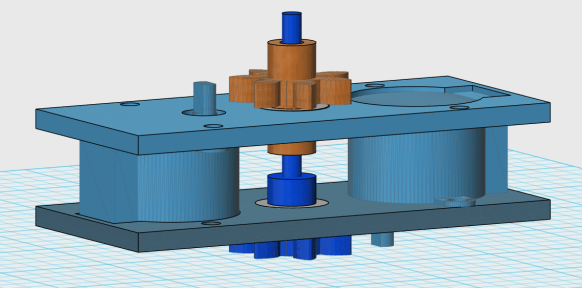 Stepper Motor Clock Concept
