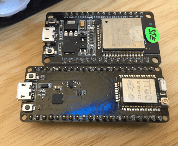 TTGO Micro-32 with a normal ESP32 module