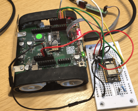 Zumo connected to TTGO ESP32 module