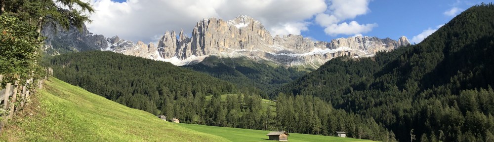 First Snow in the Dolomites