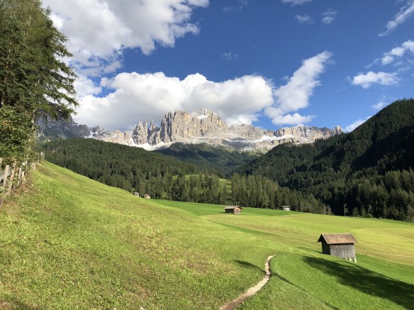 First Snow in the Dolomites
