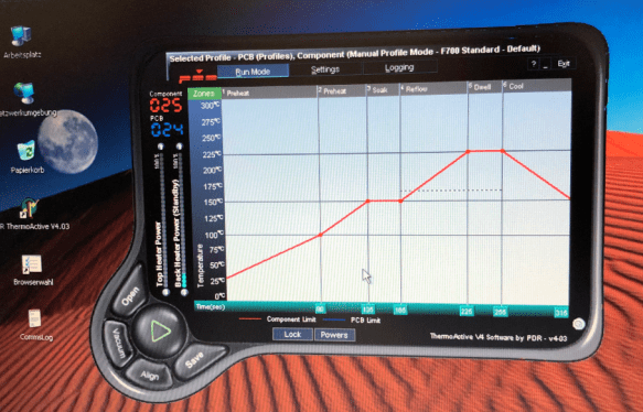 Selected Heat Profile