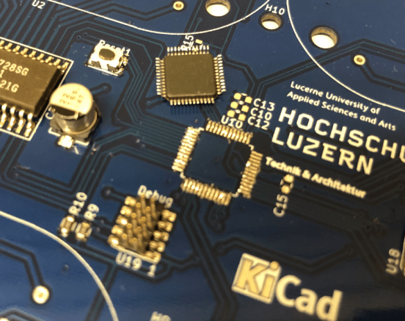 Removed LPC Microcontroller