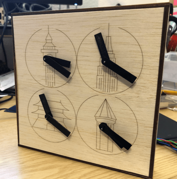 Stepper Clock