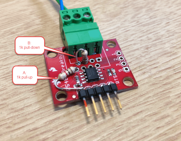 SparkFun RS-485 Breakout Board with Pull-Up and Pull-Down
