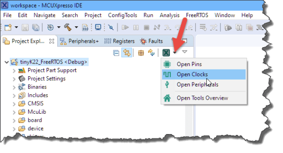 Switch back to Clocks