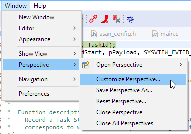 Customize Perspective