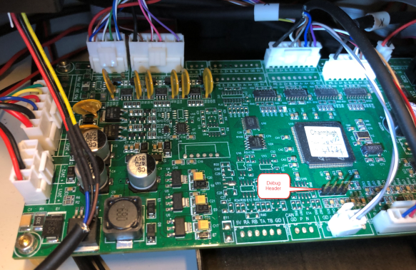 CHM-T36VA Controller Board mit Debug Header
