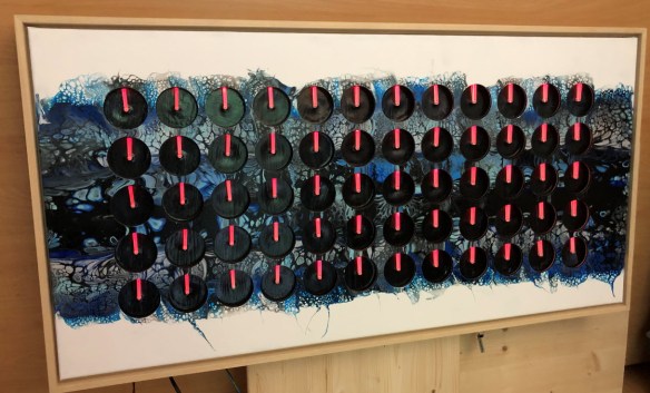 2nd Canvas with black background