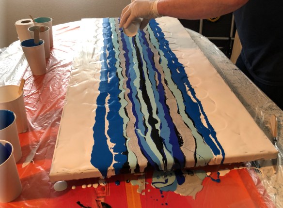 Finish black color line