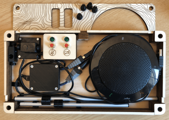 All parts inside the box