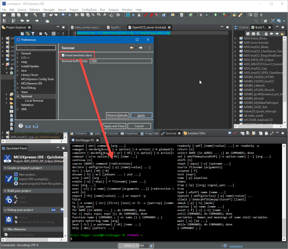 Invert Terminal Colors