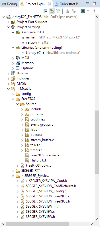MCUXpresso SDK Intergration