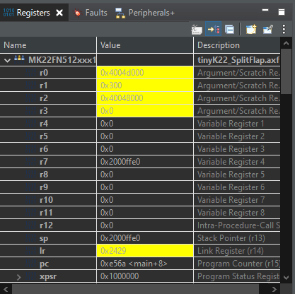 register color yellow