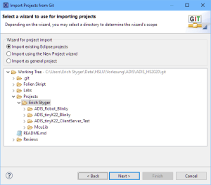 Import Projects from git into Eclipse | MCU on Eclipse