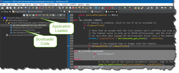 Debugging Bootloader and Application with one Debug Session | MCU on ...