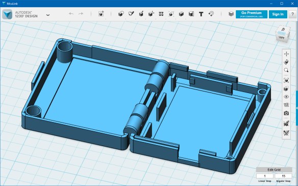 McuLink Enclosure Rendering