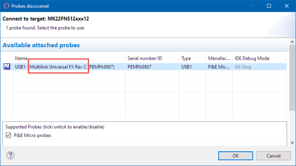 P&E Multilink Universal FX Rev C