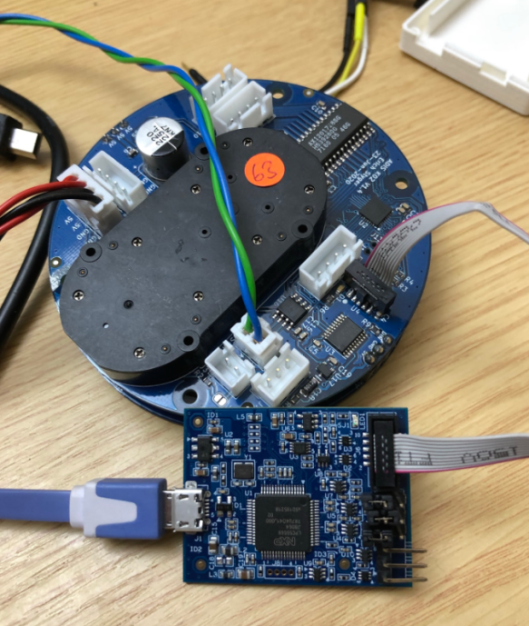 Clock programmed with NXP MCU-Link Debug Probe