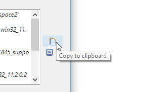 Copy script to the clipboard
