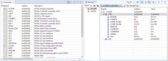 Peripherals with OpenOCD