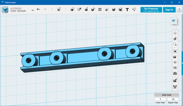 Feller Mounting Bridge Model