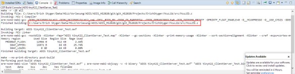 full path passed to the compiler