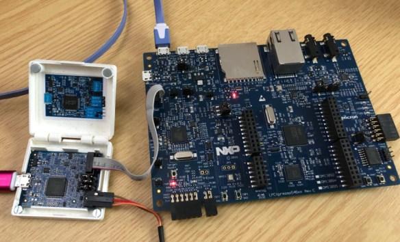 Using MCU-Link with LPCXpresso54608 Board