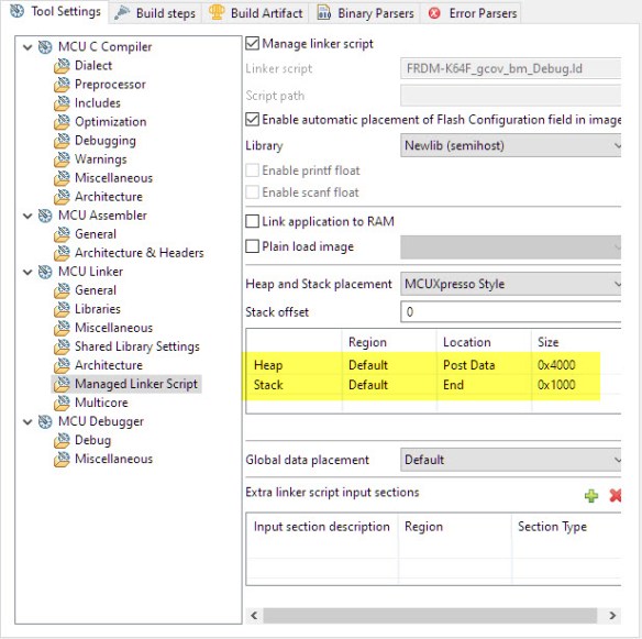 Heap and Stack Space
