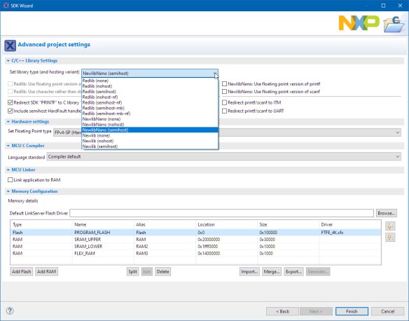 newlib nano with semihost