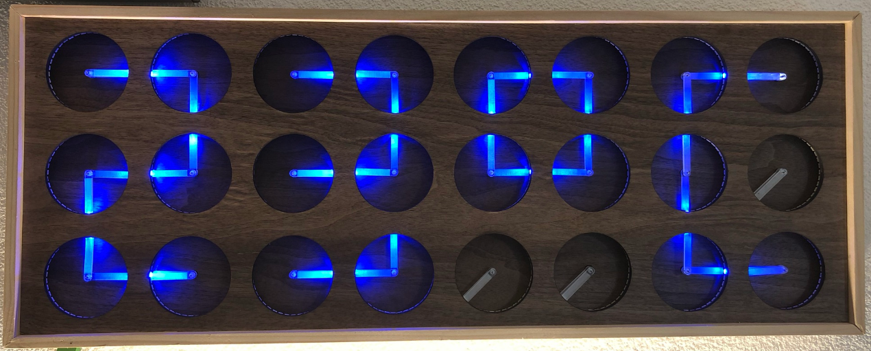 MetaClockClock Temperature Display