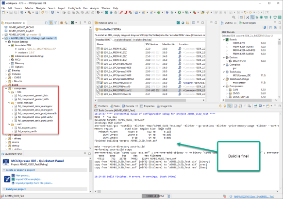 building | MCU on Eclipse