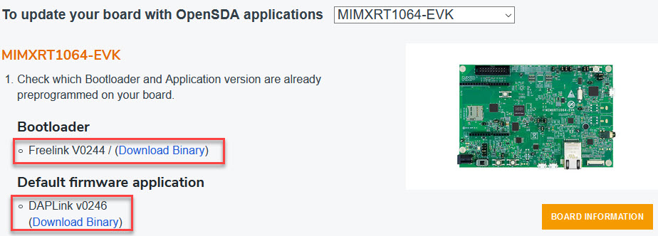 FreeLink DAPLink Files