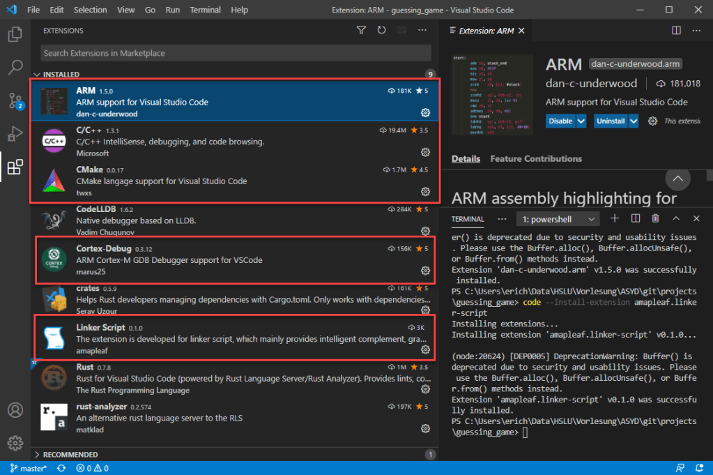Visual Studio Code for C/C++ with ARM Cortex-M: Part 1 – Installation ...