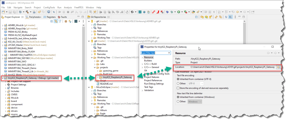 Organizing Projects with Eclipse and Git | MCU on Eclipse