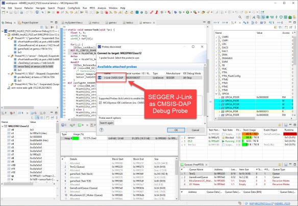 Booting J-Link as CMSIS-DAP Debug Probe | MCU on Eclipse