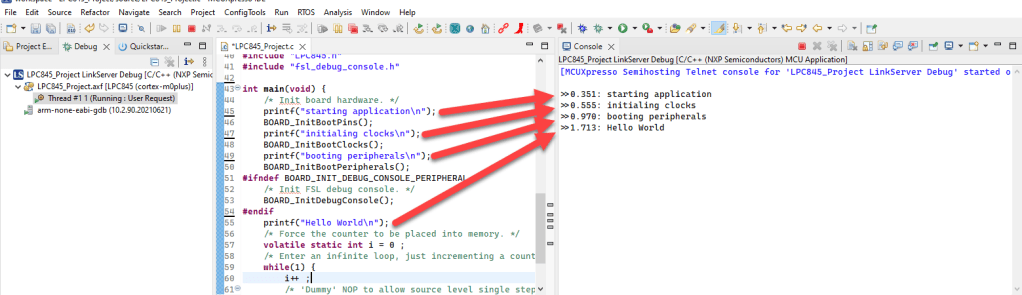 GNU Linker Wizardry: Wrapping printf() with Timestamps | MCU on Eclipse