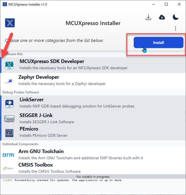 install-with-mcuxpresso-