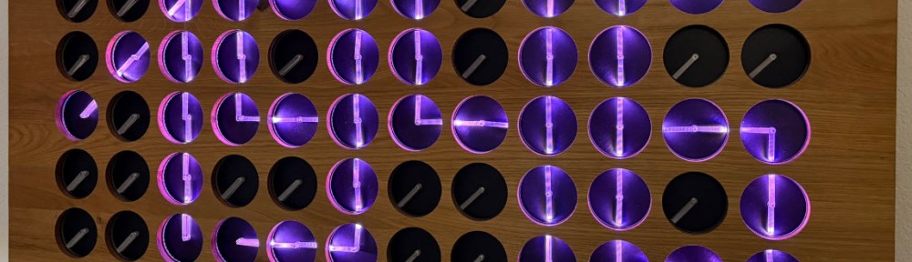 MetaClockClock telling the time