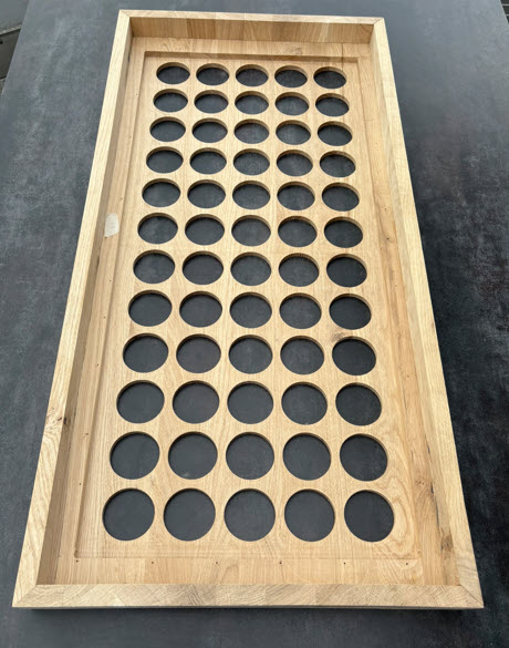 Added Frame on the back