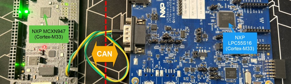 Hardware Setup for Hardware Debugging over CAN