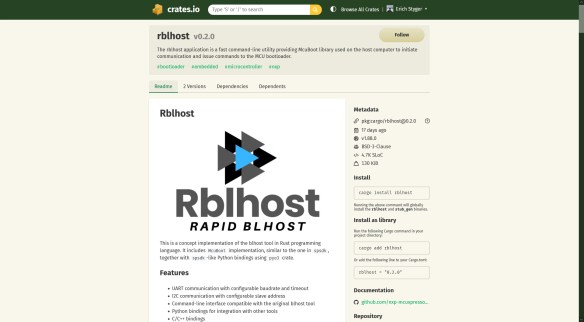 Cu Rust Rust Programming Language | MCU on Eclipse